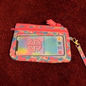 Hibiscus flower wristlet